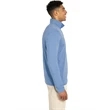 Men's Heathered Eco-Logic Stretch Quarter Zip | https://www.bestnamebadges.com