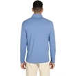 Men's Heathered Eco-Logic Stretch Quarter Zip | https://www.bestnamebadges.com