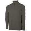Men's Heathered Eco-Logic Stretch Quarter Zip | https://www.bestnamebadges.com