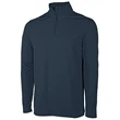 Men's Heathered Eco-Logic Stretch Quarter Zip | https://www.bestnamebadges.com
