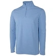 Men's Heathered Eco-Logic Stretch Quarter Zip | https://www.bestnamebadges.com