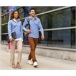 Men's Heathered Eco-Logic Stretch Quarter Zip | https://www.bestnamebadges.com
