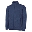 Men's Heathered Fleece Jacket | https://www.bestnamebadges.com