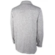 Heathered Fleece Snap Shacket | https://www.bestnamebadges.com