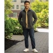 Heathered Fleece Snap Shacket | https://www.bestnamebadges.com