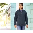 Men's Hudson Quarter Zip Pullover | https://www.bestnamebadges.com