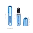 Perfume Travel Refillable Mini Spray Bottles | https://www.bestnamebadges.com