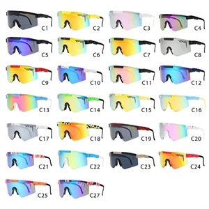 Outdoor sports color cycling sunglasses