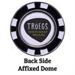 Metal Poker Chip with Removable Ball Marker | https://www.bestnamebadges.com