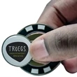 Metal Poker Chip with Removable Ball Marker | https://www.bestnamebadges.com