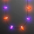 Holiday Light Necklaces With 1" Bulbs | https://www.bestnamebadges.com