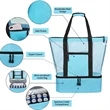 Mesh Beach Tote Bag with Cooler | https://www.bestnamebadges.com