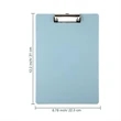 A4 Letter Size Plastic Clipboard | https://www.bestnamebadges.com