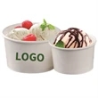 Custom Disposable  Ice Cream Paper Bowl | https://www.bestnamebadges.com
