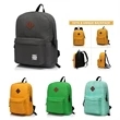 Customized Lightweight Classic Basic Backpack for School | https://www.bestnamebadges.com