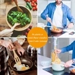 Wooden Bamboo Cooking Utensils Set | https://www.bestnamebadges.com