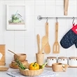 Wooden Bamboo Cooking Utensils Set | https://www.bestnamebadges.com