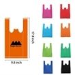 Vest-style Non-woven Reusable Foldable Shopper Tote Bags | https://www.bestnamebadges.com