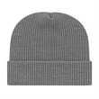 Ribbed Knit Cap with Cuff | https://www.bestnamebadges.com