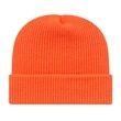 Ribbed Knit Cap with Cuff | https://www.bestnamebadges.com