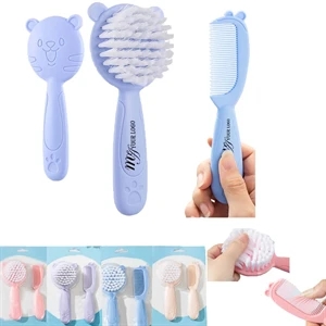 Baby Hair Brush Set Soft & Scalp Cleaning