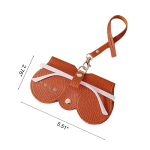 Portable Retro PU Leather Eyeglasses&Sunglasses Case