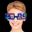 2019 Light-Up LED Glasses- Purple | https://www.bestnamebadges.com