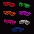 LED Flashing 80s Sunglasses - Pink | https://www.bestnamebadges.com
