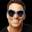 LED Flashing Skull Glasses | https://www.bestnamebadges.com