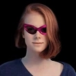 LED Light-Up Sunglasses - Pink | https://www.bestnamebadges.com