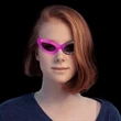 LED Light-Up Sunglasses - Purple | https://www.bestnamebadges.com