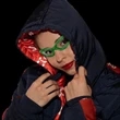 LED Light-Up Sunglasses-Green | https://www.bestnamebadges.com