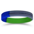 Colorfilled Silicone Wristband Bracelet-EB | https://www.bestnamebadges.com