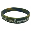Colorfilled Silicone Wristband Bracelet-EB | https://www.bestnamebadges.com