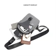 Crossbody Shoulder Sling Backpack with USB Charging | https://www.bestnamebadges.com