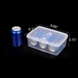 PP Square Leak-Proof Food Container Lunch Box | https://www.bestnamebadges.com