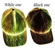 Glowing Optical Fiber LED Baseball Cap Hip Hop Hat | https://www.bestnamebadges.com