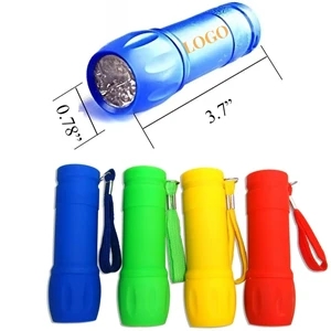 Mini Home And Outdoor Cycling Flashlight with Batteries