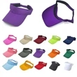 100% Cotton Sun Visor Hat w/Sandwich Bill | https://www.bestnamebadges.com