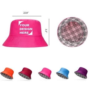 Lightweight Polyester Bucket Hat w/ Custom Imprint