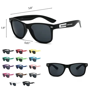 UV Protection Plastice Sunglasses w/ Custom Imprint