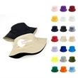 Lightweight Polyester Bucket Hat w/ Custom Imprint | https://www.bestnamebadges.com