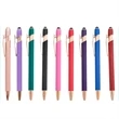 Clickable Aluminum Barrel Ballpoint Pen w/ Custom Imprint | https://www.bestnamebadges.com