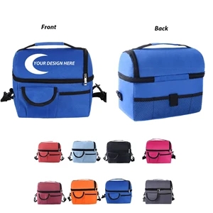 600D Oxford Cooler Tote Bag w/ Shoulder Strap