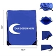Durable Lightweight Polyester Drawstring Bag | https://www.bestnamebadges.com