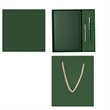 Subtlety Notebook & Metal Pen Gift Set w/ Custom Imprint | https://www.bestnamebadges.com