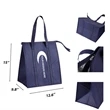 Customized Non-Woven Insulated Cooler Tote Bag | https://www.bestnamebadges.com