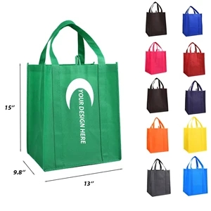 Non-Woven Shopper's Tote Bag w/ Custom Imprint