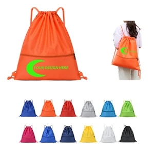 Waterproof Oxford Sports Drawstring Backpack
