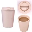 Custom 12oz Travel Coffee Cup With Lid | https://www.bestnamebadges.com